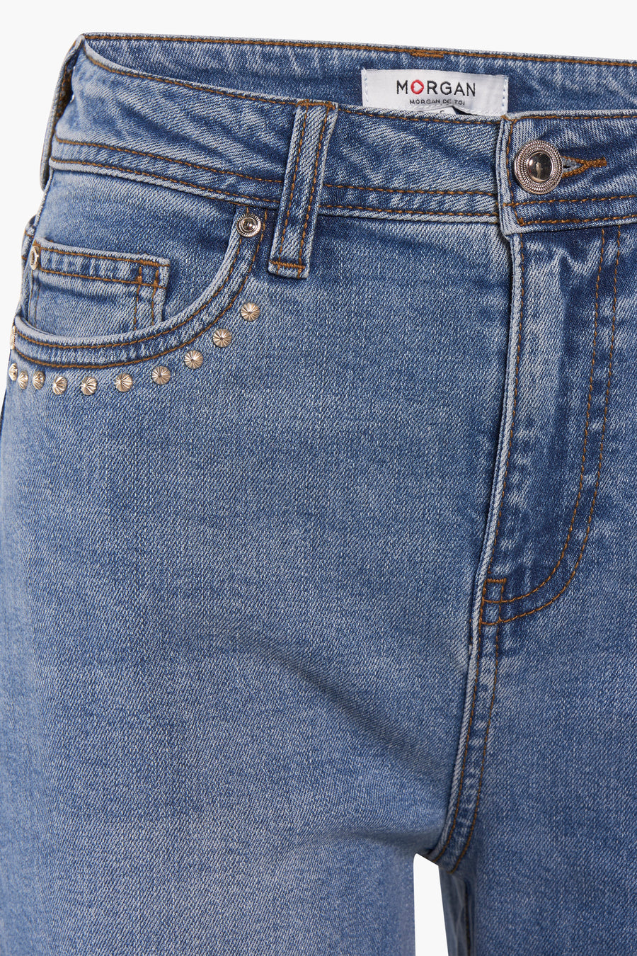 242PCHIMA - mid blue denim - Morgan De Toi