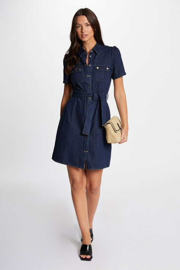 Kleedjes (korte mouwen) Denim - Morgan De Toi