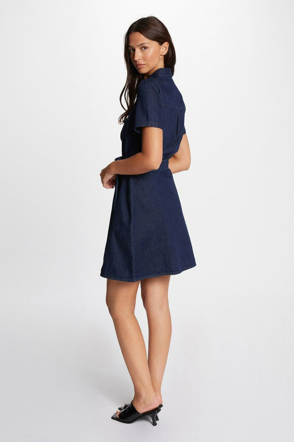 Kleedjes (korte mouwen) Denim - Morgan De Toi