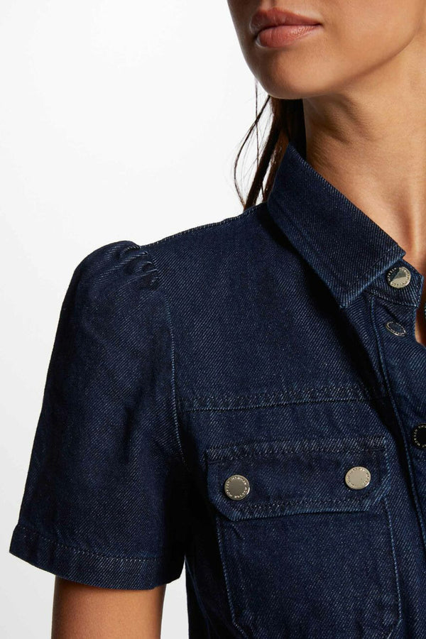 Kleedjes (korte mouwen) Denim - Morgan De Toi