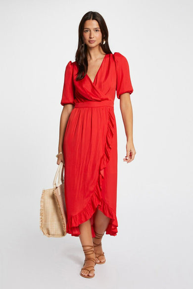 Robes manches courtes Orange - Morgan De Toi