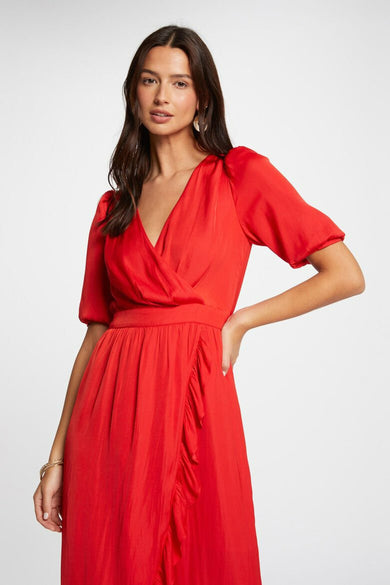 Robes manches courtes Orange - Morgan De Toi