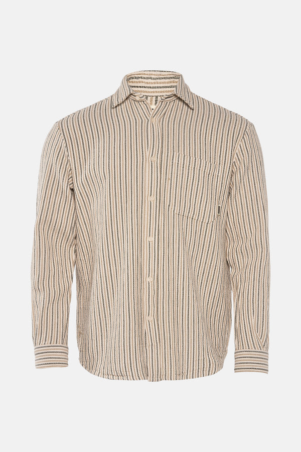 Hemd (lange mouwen) Beige - WOODBIRD