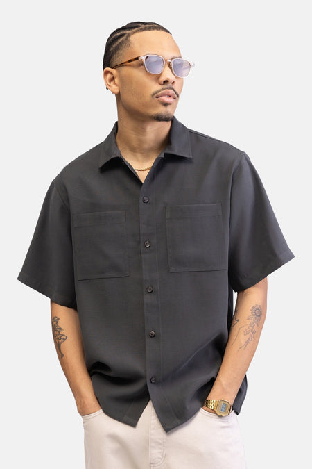 Chemise (manches courtes) Gris - REDEFINED REBEL