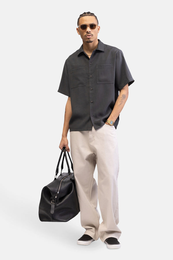 Chemise (manches courtes) Gris - REDEFINED REBEL