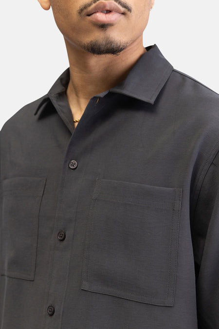 Chemise (manches courtes) Gris - REDEFINED REBEL