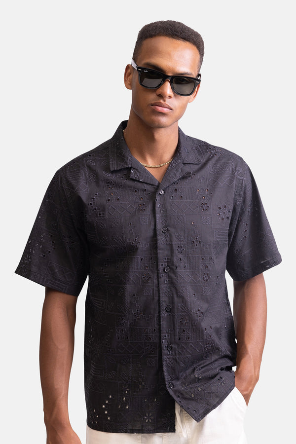Chemise (manches courtes) Noir - REDEFINED REBEL