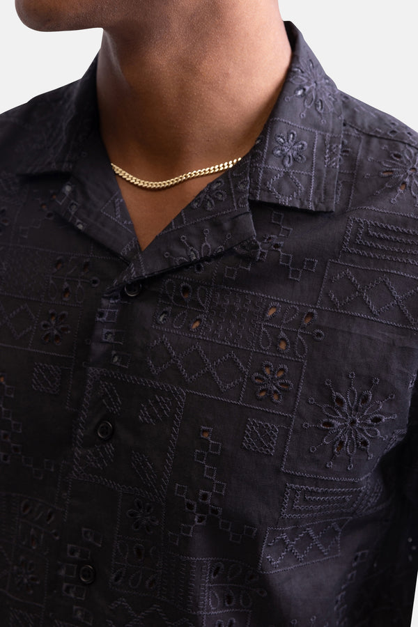 Chemise (manches courtes) Noir - REDEFINED REBEL