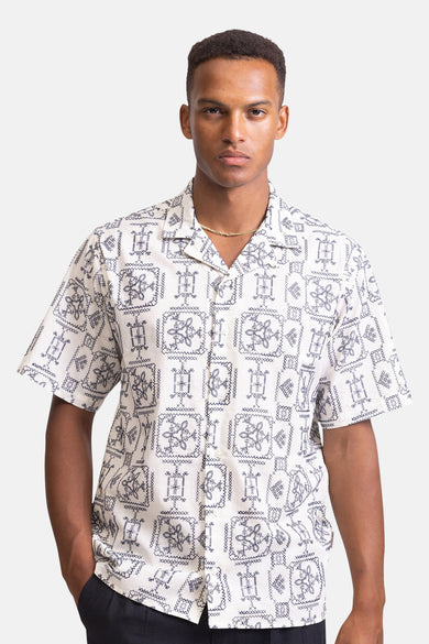 Chemise (manches courtes) Écru - REDEFINED REBEL