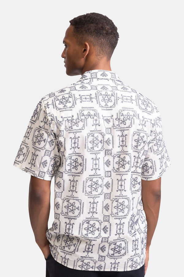 Chemise (manches courtes) Écru - REDEFINED REBEL