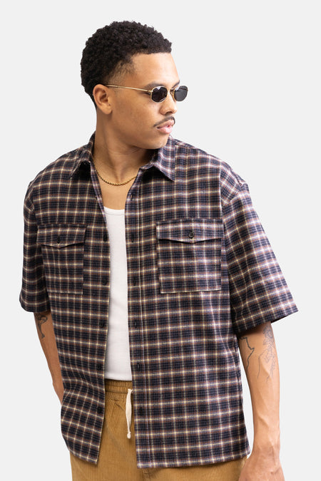 Chemise (manches courtes) Brun - REDEFINED REBEL
