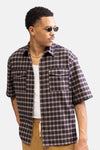 Chemise (manches courtes) Brun - REDEFINED REBEL