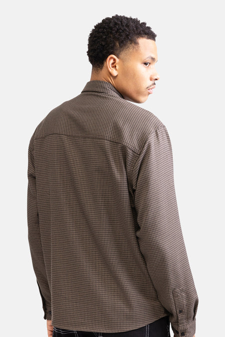 Chemise (manches longues) Brun - REDEFINED REBEL