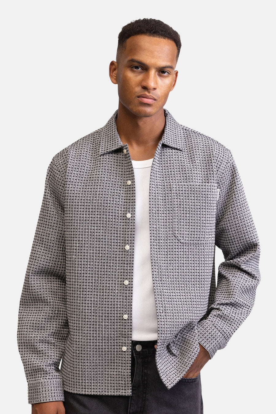 Hemd met lange mouwen - grijs - REDEFINED REBEL