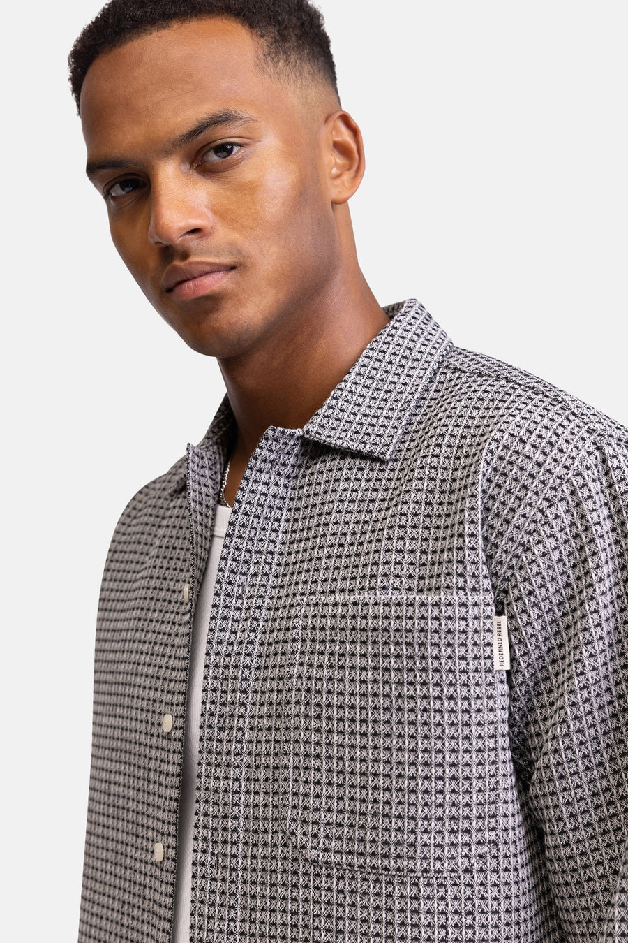 Hemd met lange mouwen - grijs - REDEFINED REBEL