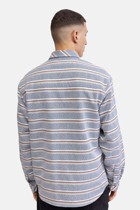 Hemd met lange mouwen - blauw
