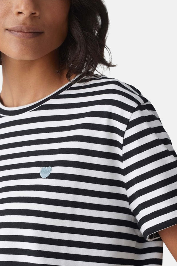 T-shirt (korte mouwen) Zwart - OPUS