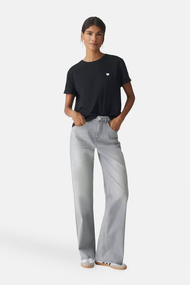 T-shirt met korte mouwen - zwart