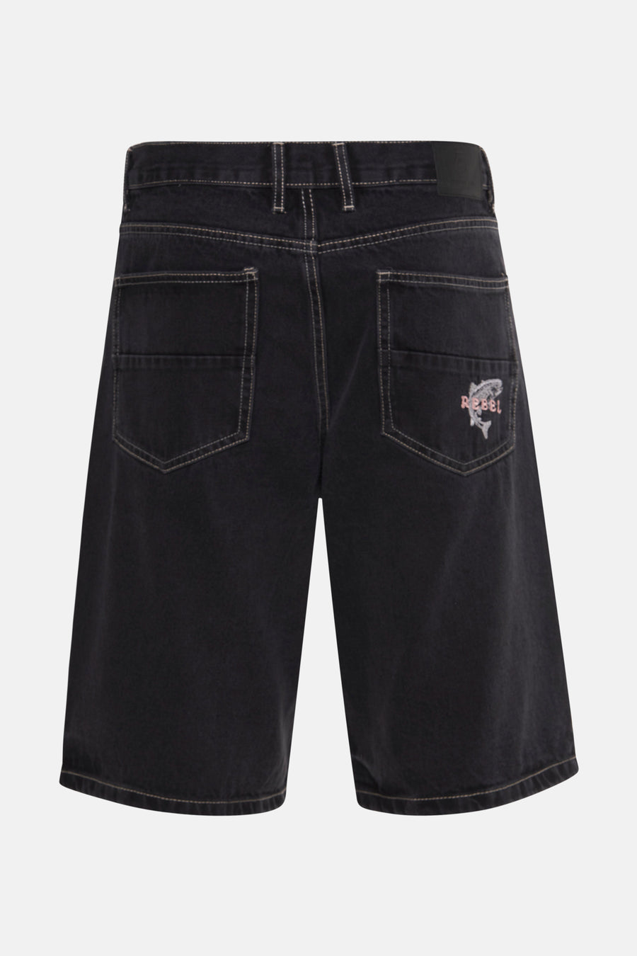 Short - dark grey denim