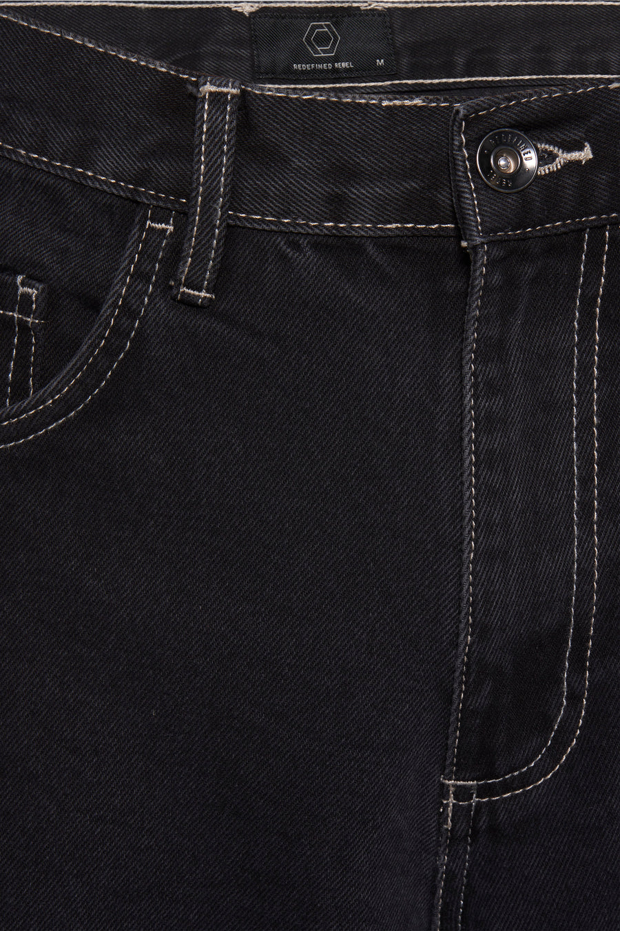 Short - dark grey denim