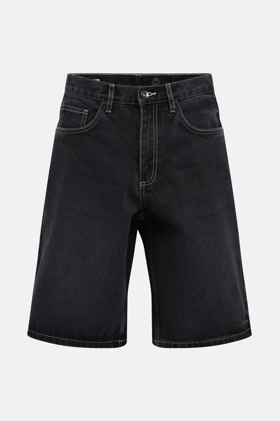Short - dark grey denim