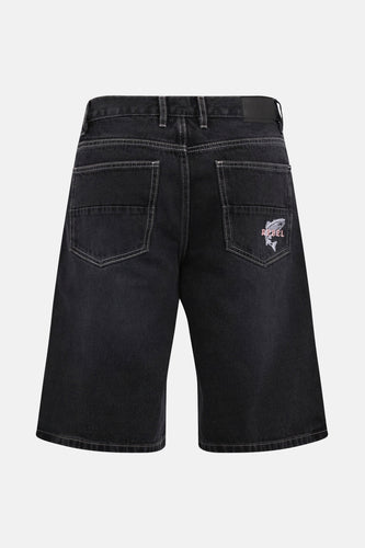 Short - dark grey denim