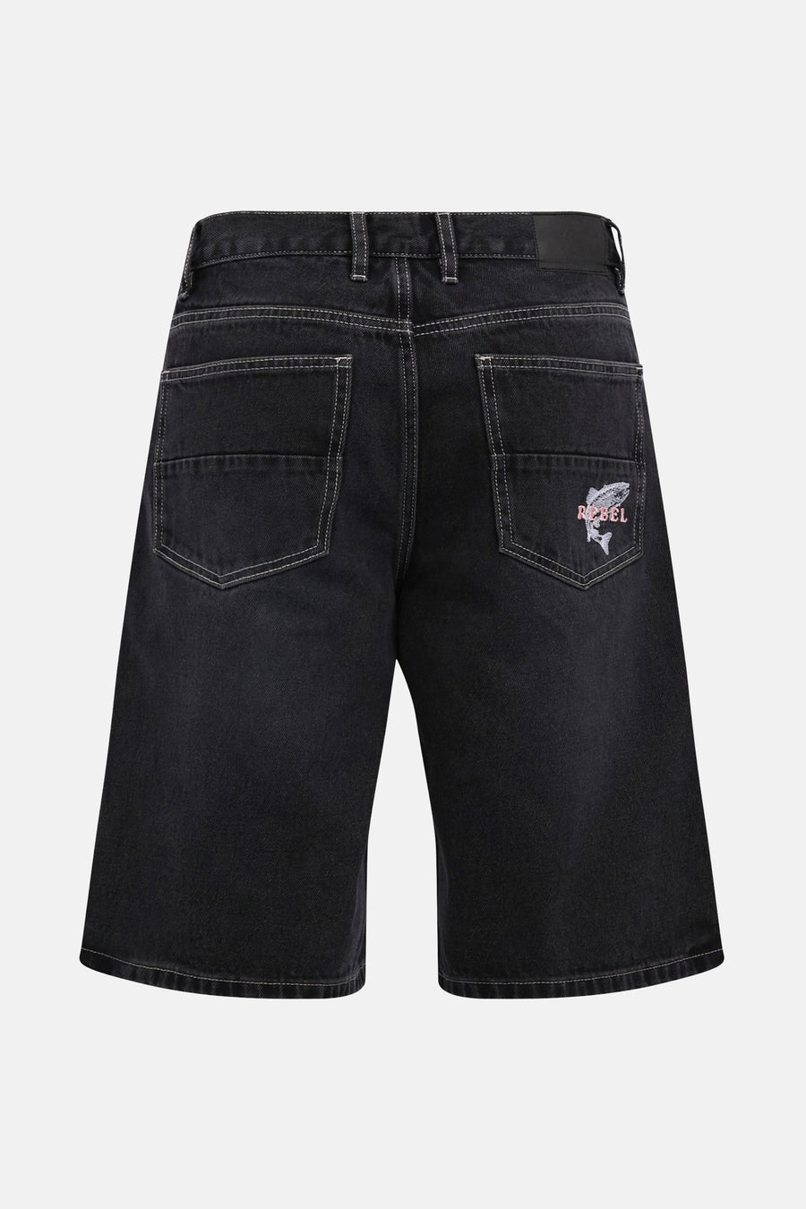 Short - dark grey denim