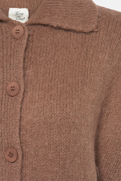 Cardigan Bruin - Terra di Siena