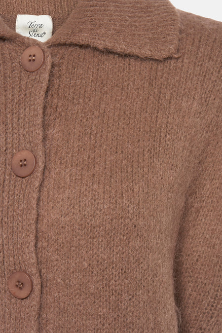 Cardigan Brun - Terra di Siena