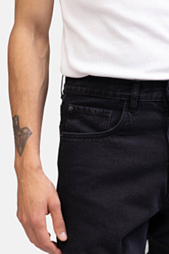 Jeans wide black denim - REDEFINED REBEL - REDEFINED REBEL