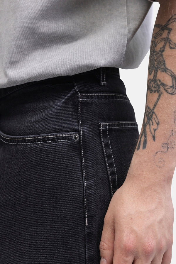 Jeans wide Dark grey denim - REDEFINED REBEL