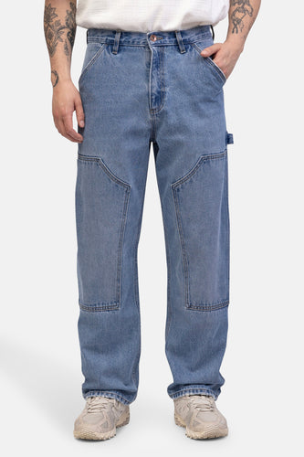 Jeans wide light blue denim - REDEFINED REBEL