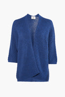 Cardigan Blauw - Terra di Siena
