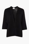 Cardigan Zwart - Terra di Siena