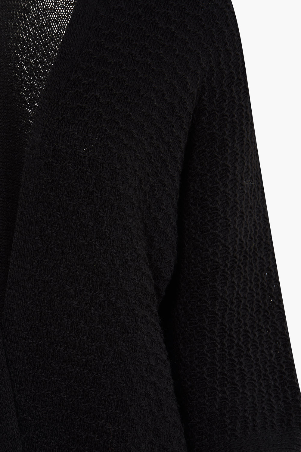 Cardigan Zwart - Terra di Siena