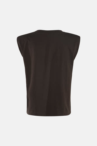 T-shirt à manches courtes - brun