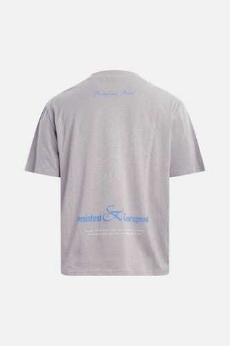 T-shirt met korte mouwen - grijs