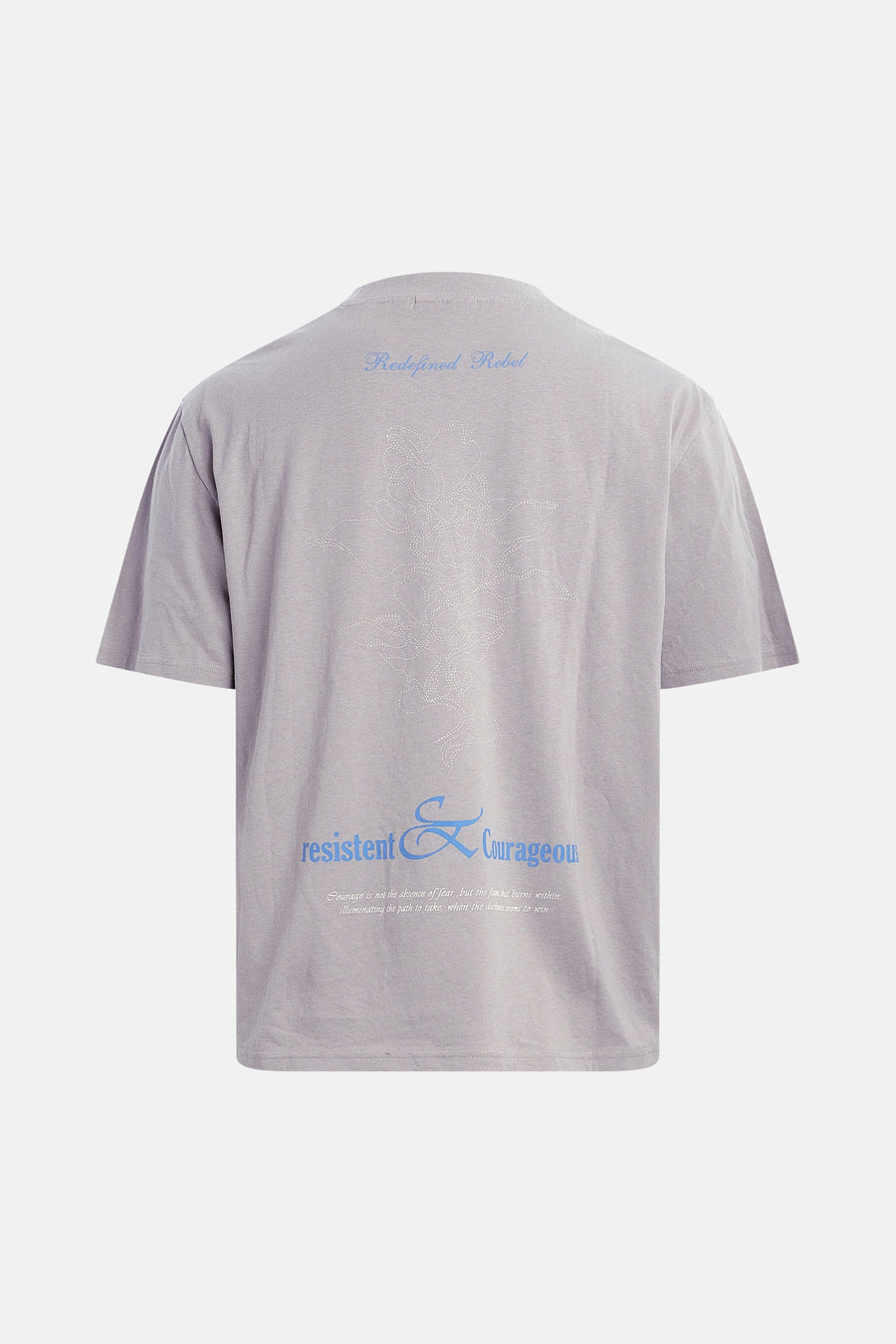 T-shirt met korte mouwen - grijs