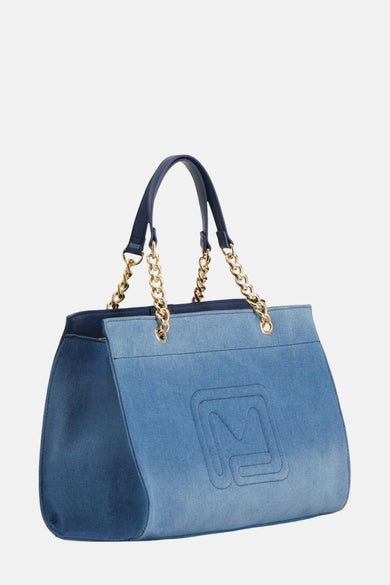 Sac à bandoulière - Mid blue denim