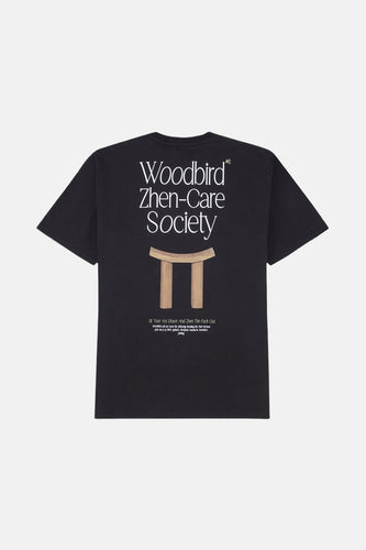 T-shirt à manches courtes - noir - WOODBIRD