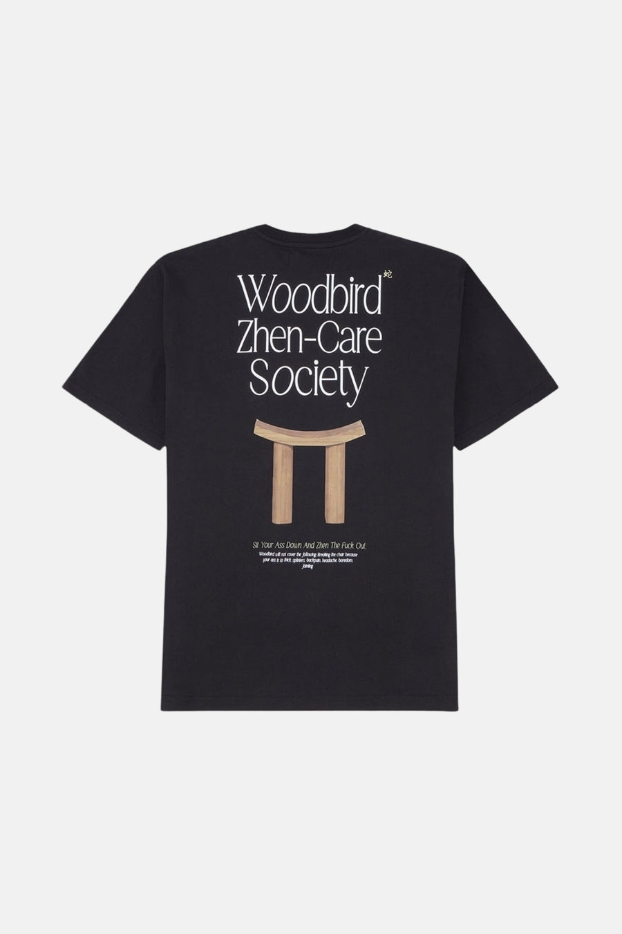 T-shirt à manches courtes - noir - WOODBIRD