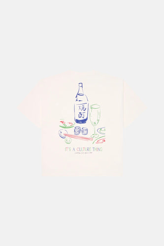 T-shirt met korte mouwen - ecru - WOODBIRD