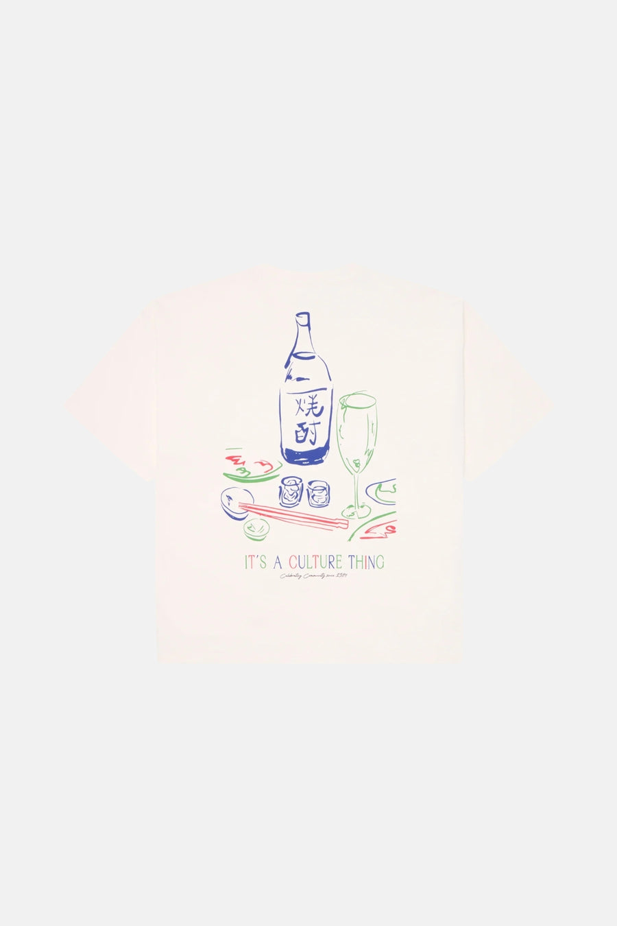 T-shirt met korte mouwen - ecru - WOODBIRD