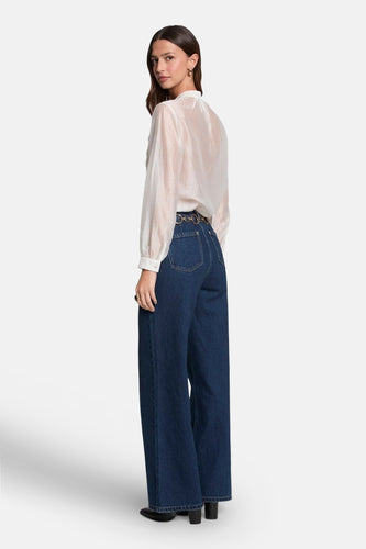 Chemise à manches longues - blanc