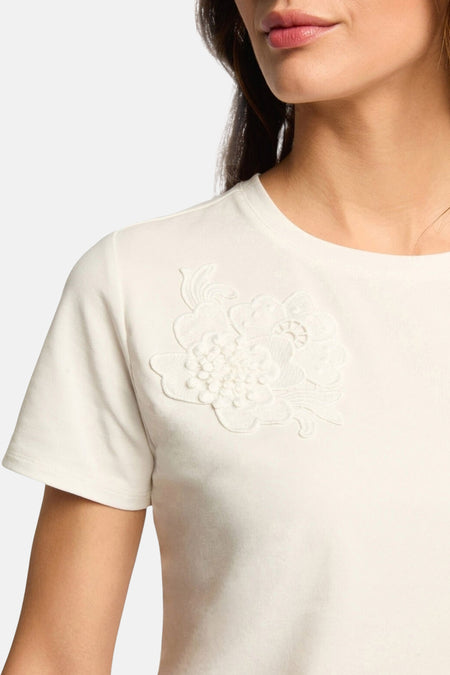 T-shirt met korte mouwen - wit