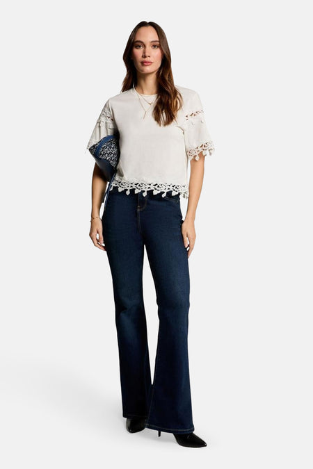 T-shirt met korte mouwen - wit
