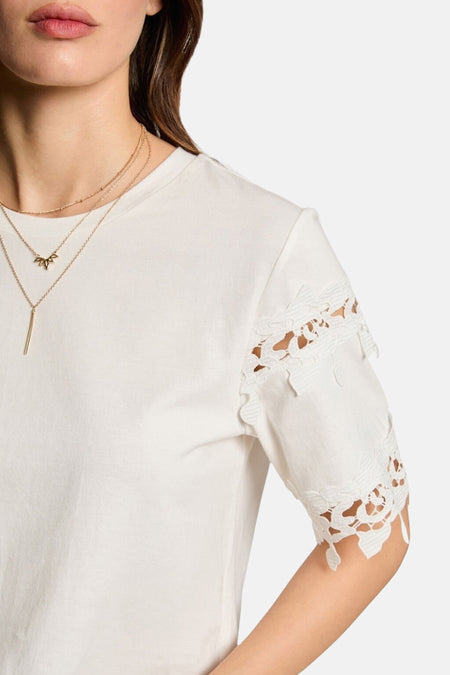T-shirt met korte mouwen - wit