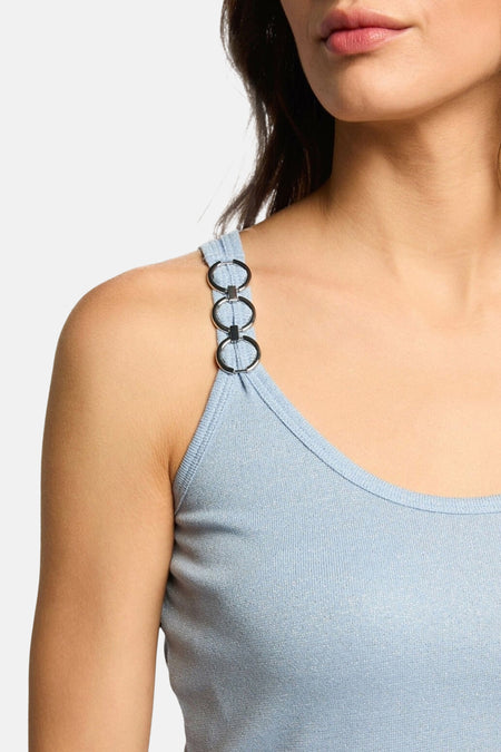 Singlet - blauw