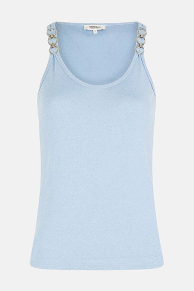 Tanktop Blauw - Morgan De Toi