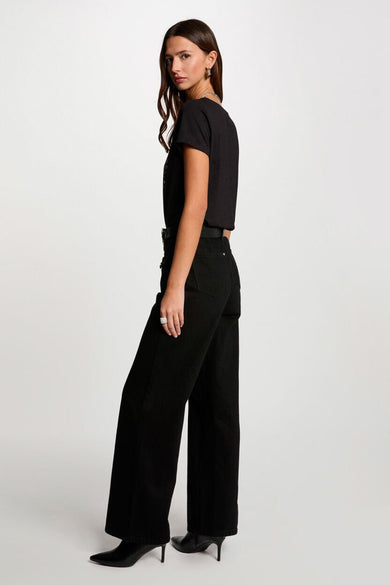T-shirt met korte mouwen - zwart